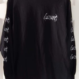 Men's long sleeve Cult Gloria Will Save You T-shir